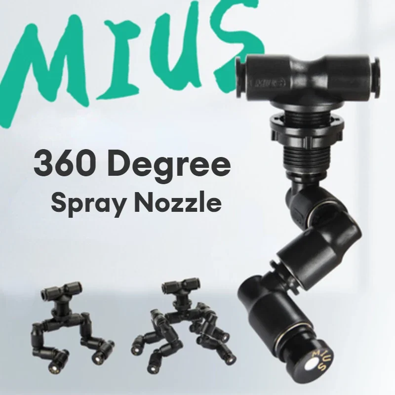 Misting Nozzle Reptile - Reptil 360 derajat berputar kabut Sprinkler