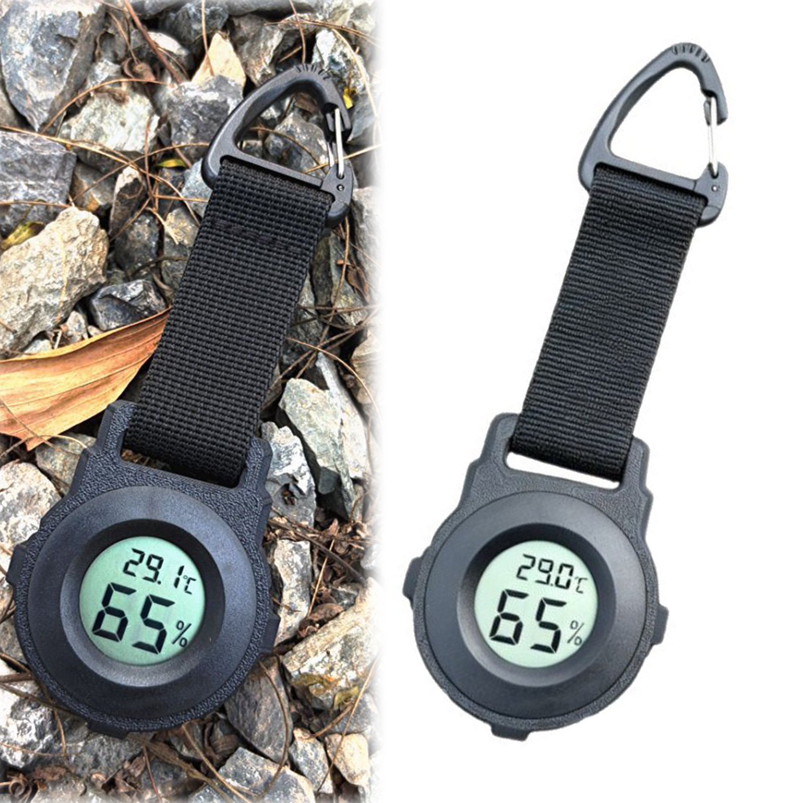 Digital Hygrometer Probe - Termometer Ruangan dengan Layar LCD, Higrometer