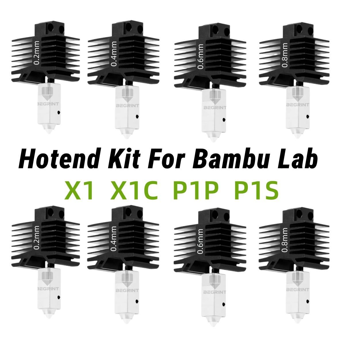 Ceramic Heat Emitter - Kit Hotend Baru untuk Bambu Lab
