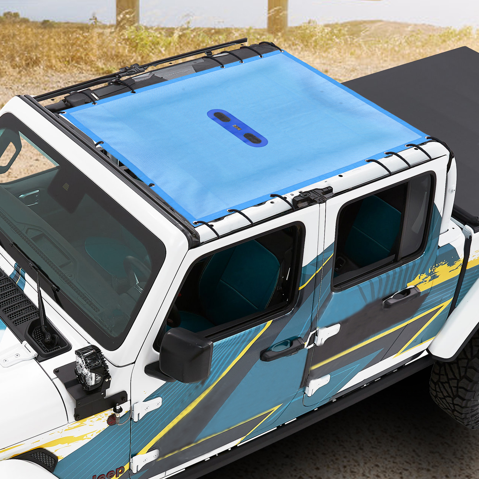Screen Top Mesh - Aksesoris Jeep Gladiator JT 4 Pintu,