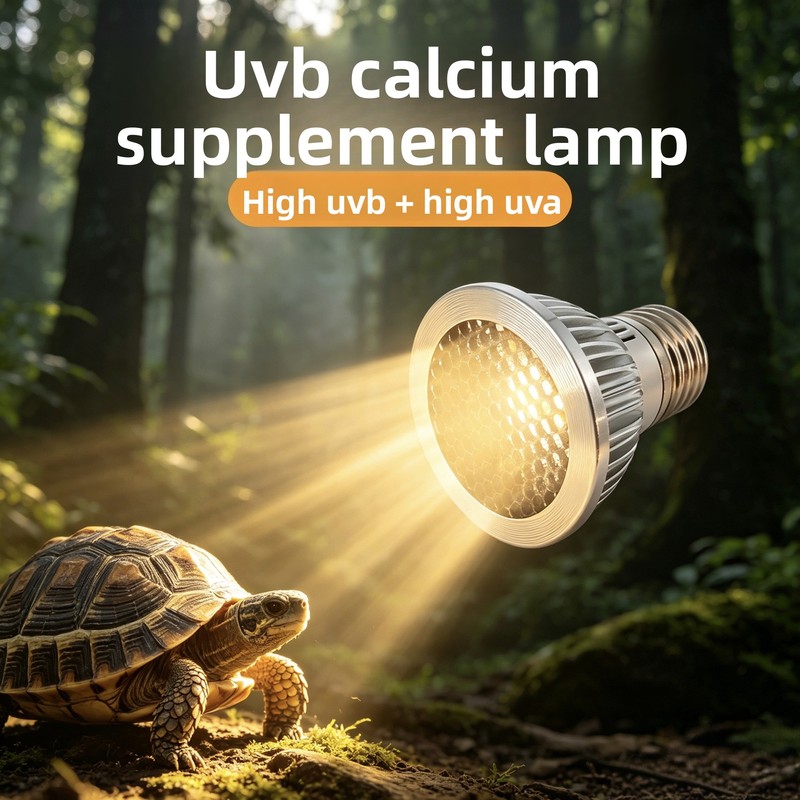 Vitamin D3 Reptile - Lampu UVB Spektrum Penuh 5.0 untuk