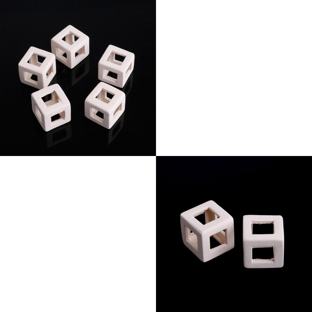 Hide Cave Ceramic - Dekorasi Akuarium Gua Kubik Keramik Tempat