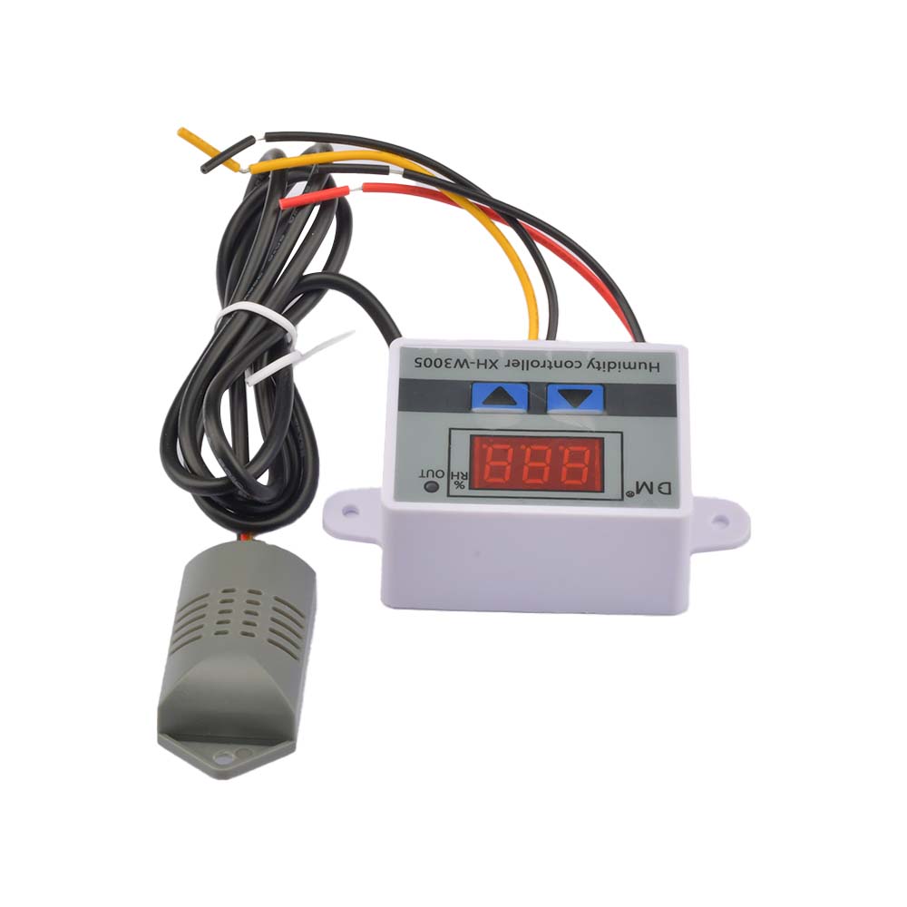 Digital Hygrometer Probe - XH-W3005, pengontrol kelembapan Digital 12V 24V