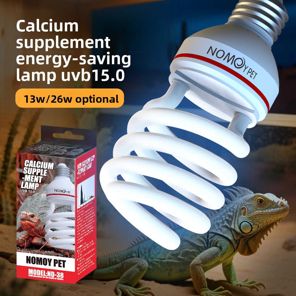 Vitamin D3 Reptile - Lampu UVB NOMOY 15.0 - Lampu