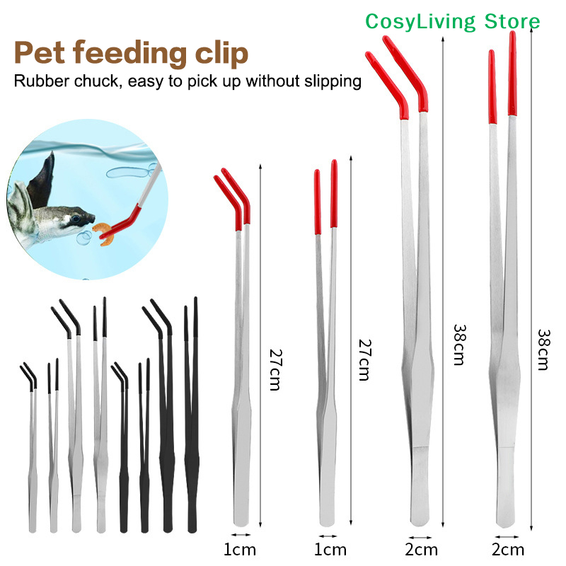 Penjepit Makan Reptil dengan U - Feeding Tong Stainless ulasan dan harga