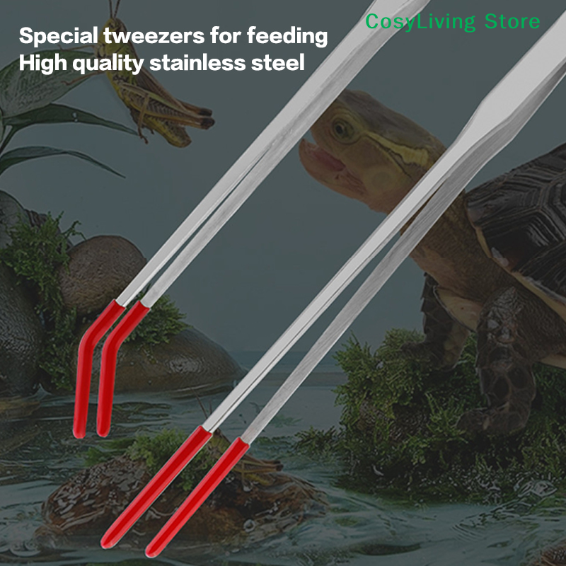 Penjepit Makan Reptil dengan U - Feeding Tong Stainless ulasan dan harga