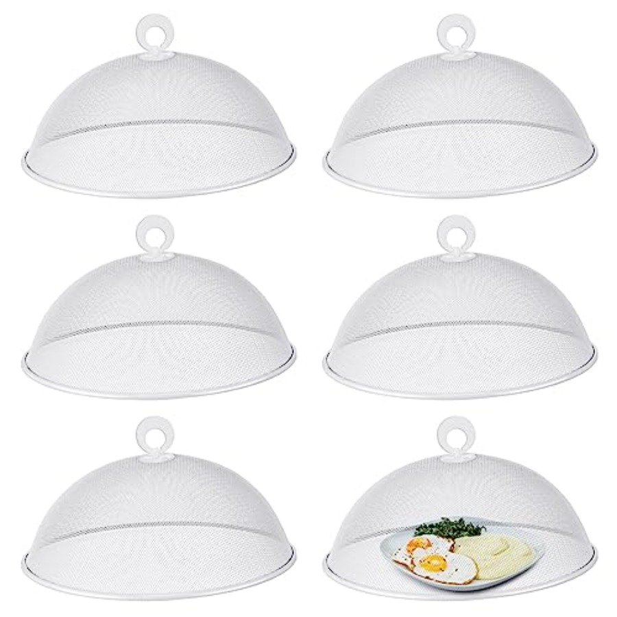 Gerrii 6 Pcs Penutup Makanan J - Screen Top Mesh ulasan dan harga