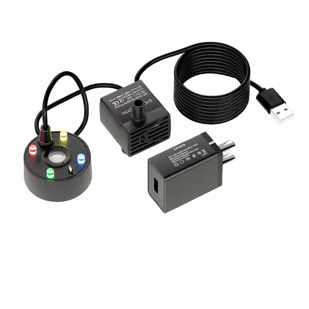 Pompa Air Terintegrasi USB 5V  - Terrarium Fogger Ultrasonic ulasan dan harga