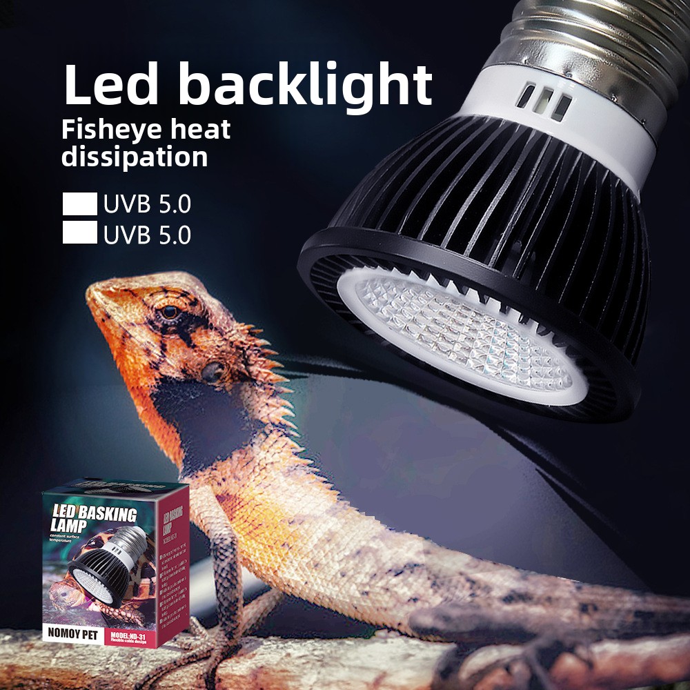 NOMOY Lampu Berjemur LED UVB R - Vitamin D3 Reptile ulasan dan harga