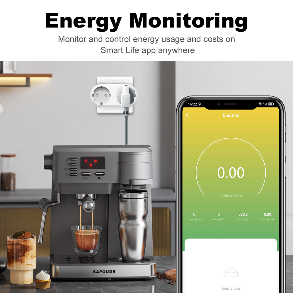 WiFi Smart Plug Dual Outlet 16 - Timer Dual Outlet ulasan dan harga