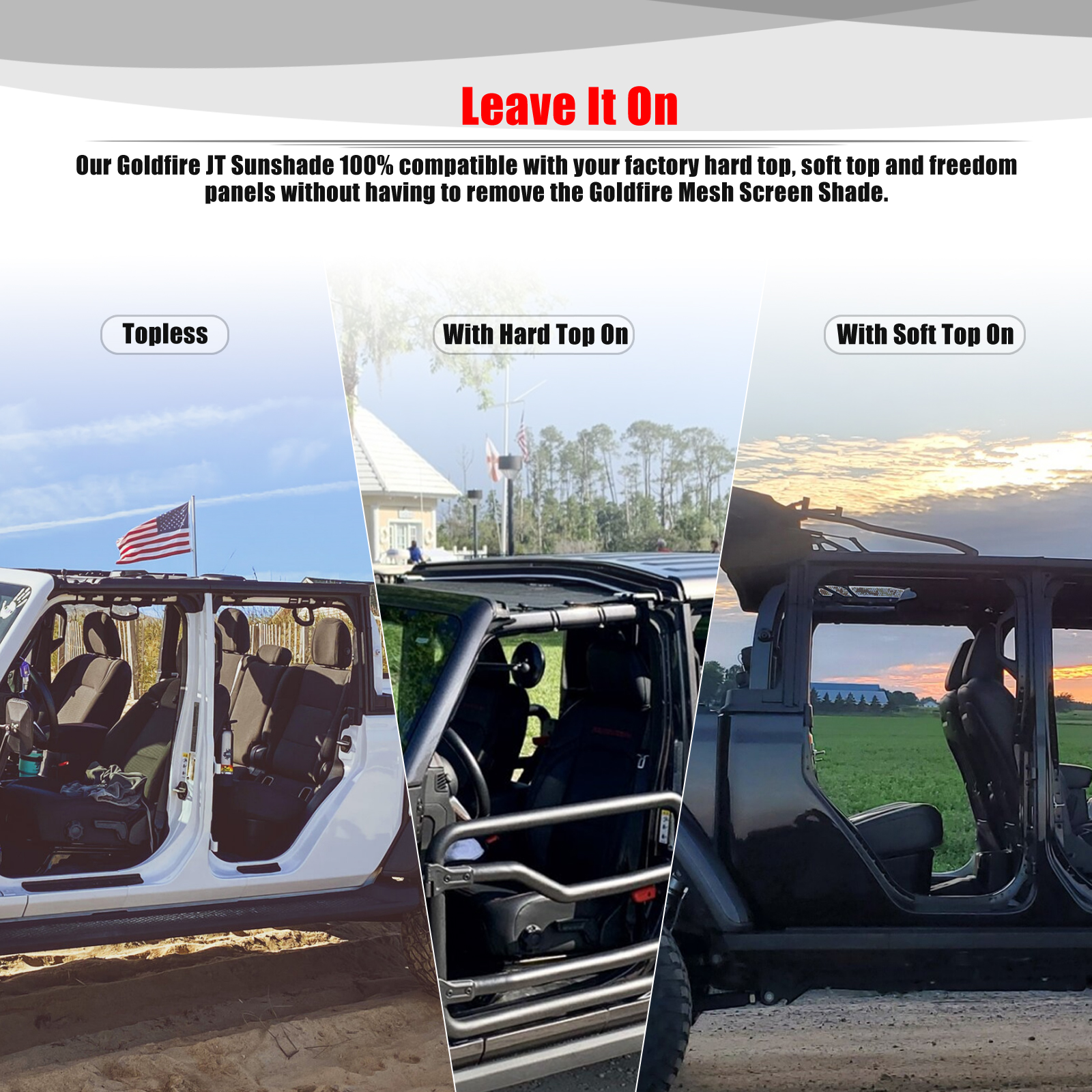 Aksesoris Jeep Gladiator JT 4  - Screen Top Mesh ulasan dan harga
