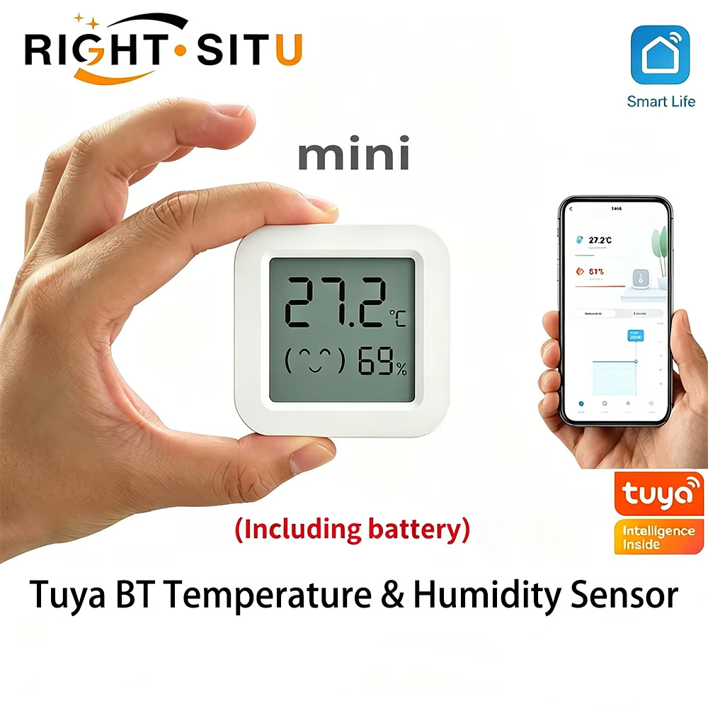 Sensor Kelembapan Suhu Tuya La - Digital Hygrometer Probe ulasan dan harga