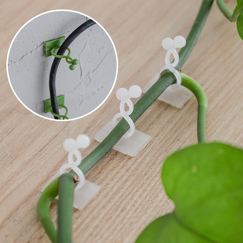 10 Buah Kait Pengikat Tanaman  - Vine Climbing Plastic ulasan dan harga