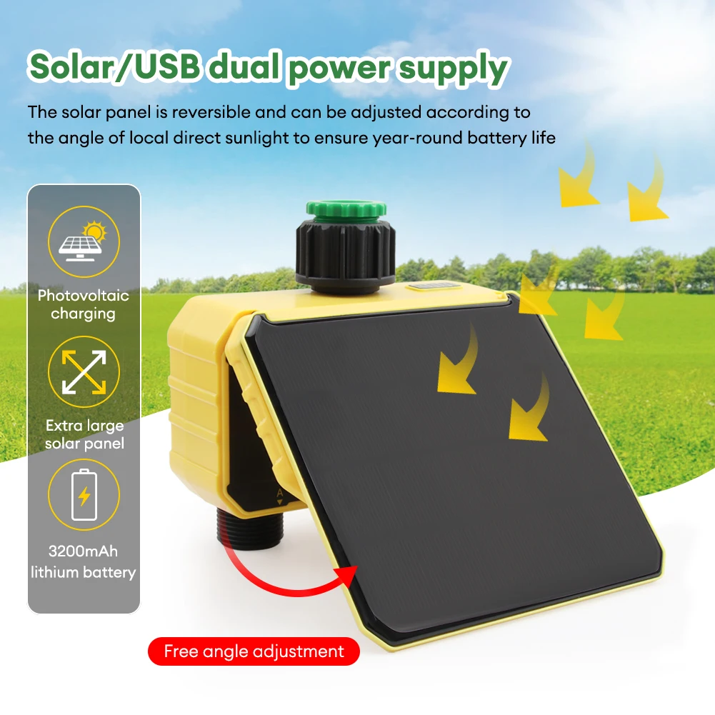 Pengontrol Irigasi Tetes Otoma - Timer Dual Outlet ulasan dan harga
