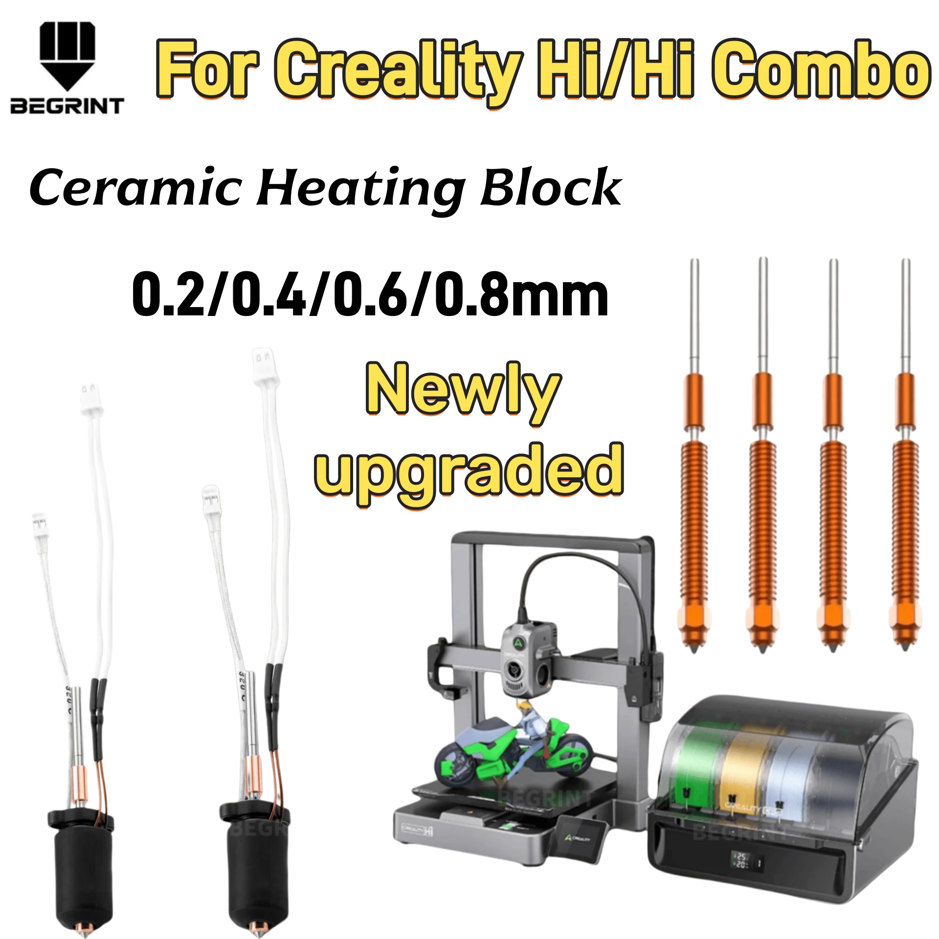 Kit Hotend Pemanas Keramik Suh - Ceramic Heat Emitter ulasan dan harga