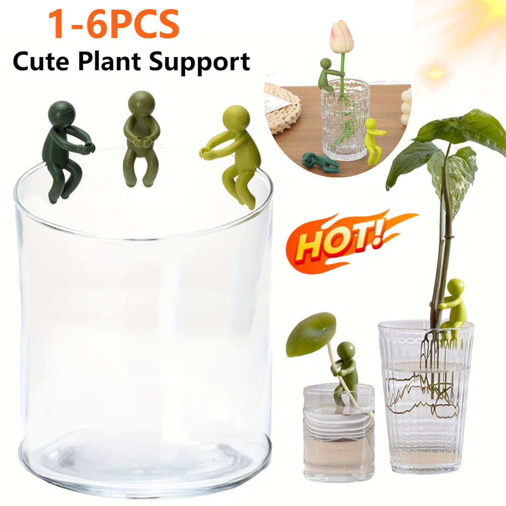1-6 Buah Dudukan Tanaman Lucu  - Vine Climbing Plastic ulasan dan harga