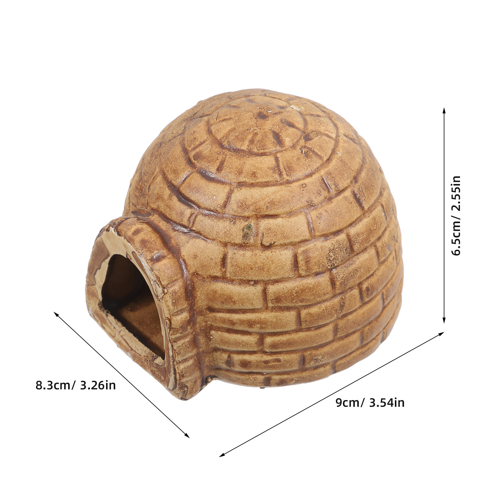 Gua Keramik untuk Ikan Pleco,  - Hide Cave Ceramic ulasan dan harga