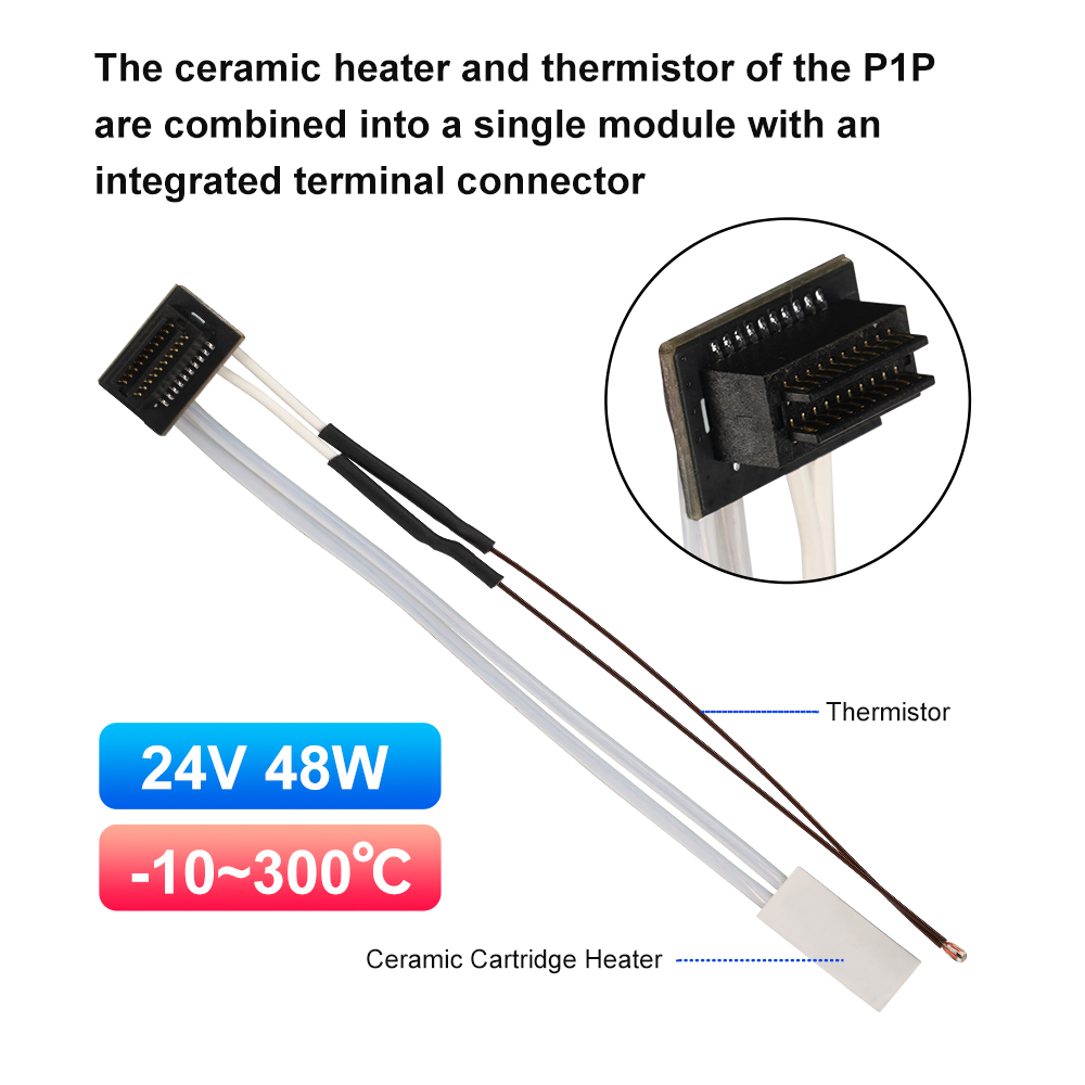 Untuk Bambu Lab Hotend V2.0 V3 - Ceramic Heat Emitter ulasan dan harga