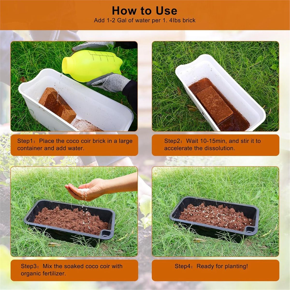HITL 3 Pack Bricks, untuk Tana - Substrate Coconut Fiber ulasan dan harga