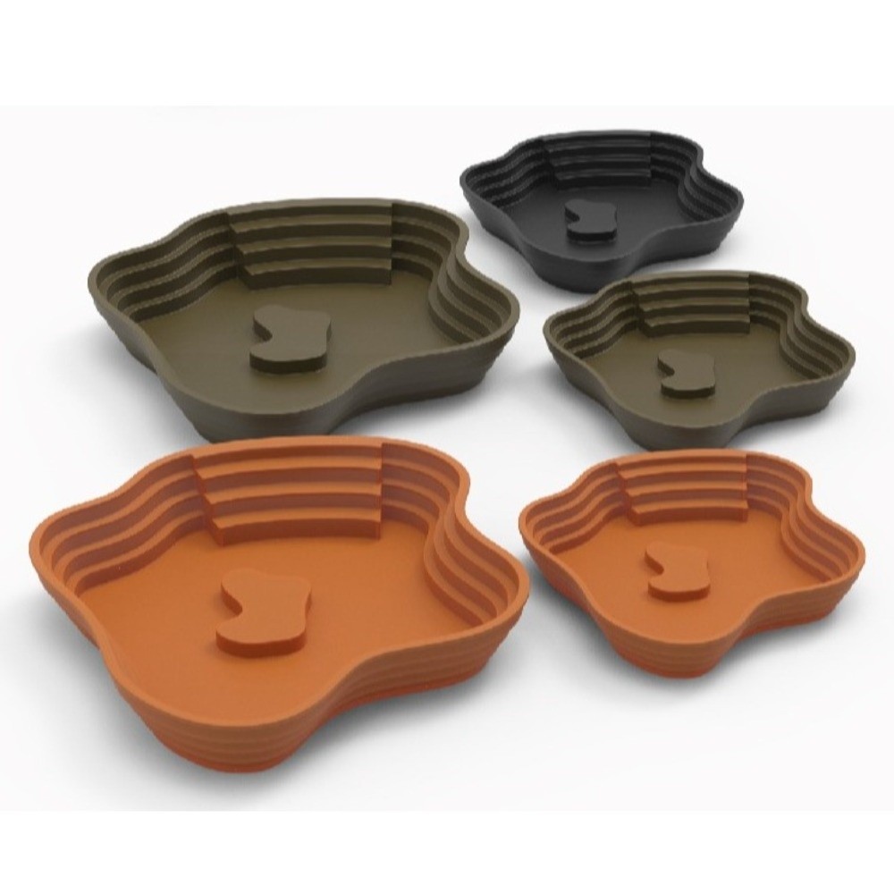 Bak Mandi Kura-kura Plastik Ba - Water Dish Reptile ulasan dan harga