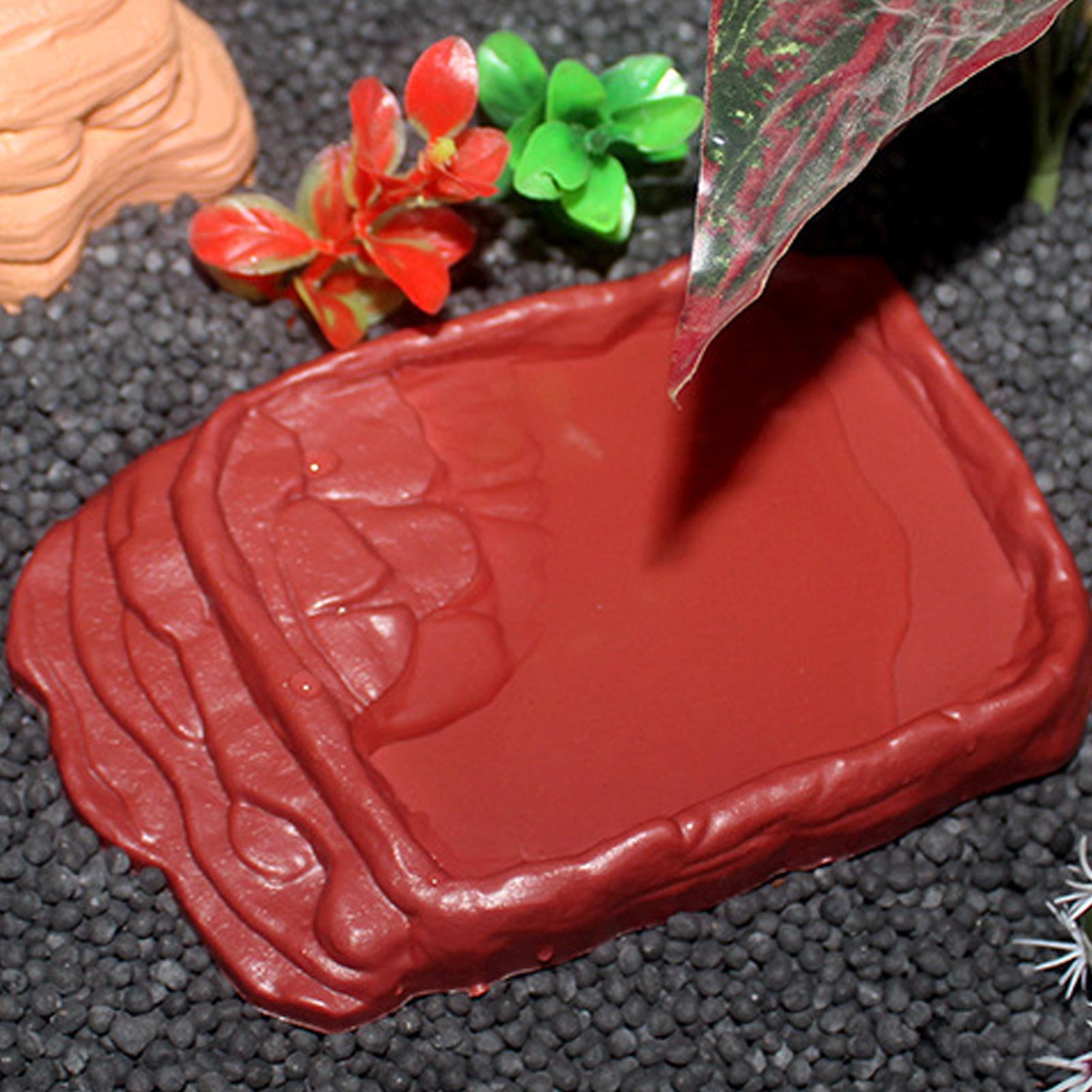 Tempat Mandi Kura-Kura, Wadah  - Water Dish Reptile ulasan dan harga