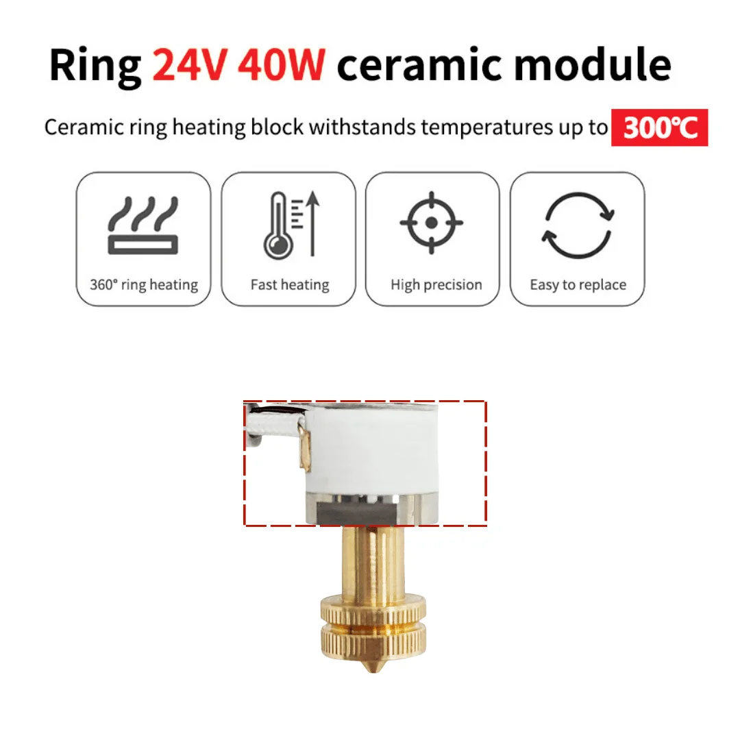 Untuk E3D Revo Hotend Kit V6 R - Ceramic Heat Emitter ulasan dan harga